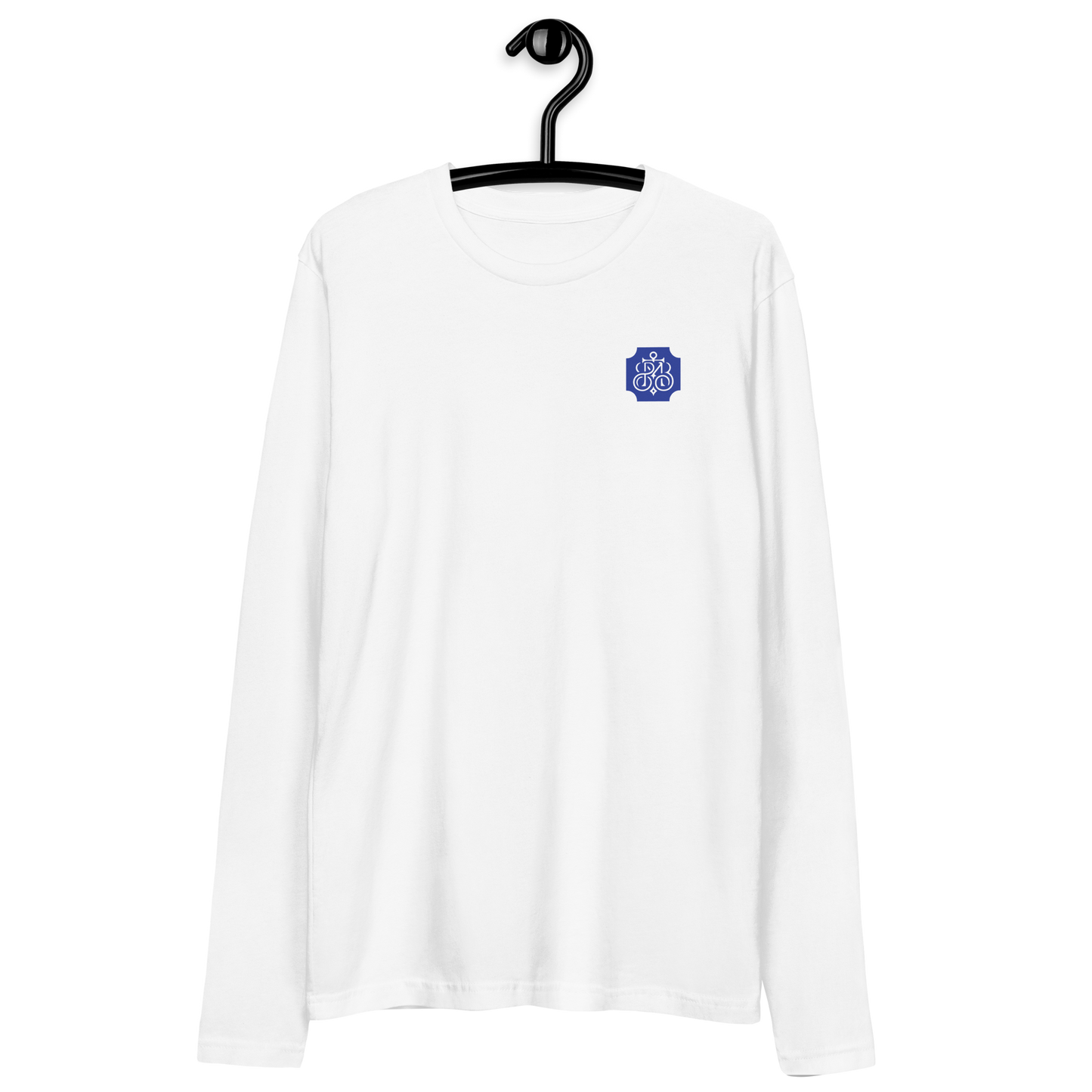 Men's Fitted Long-Sleeved Crew Shirt - Docks