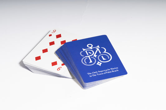 Town of Palm Beach Marina Playing Cards