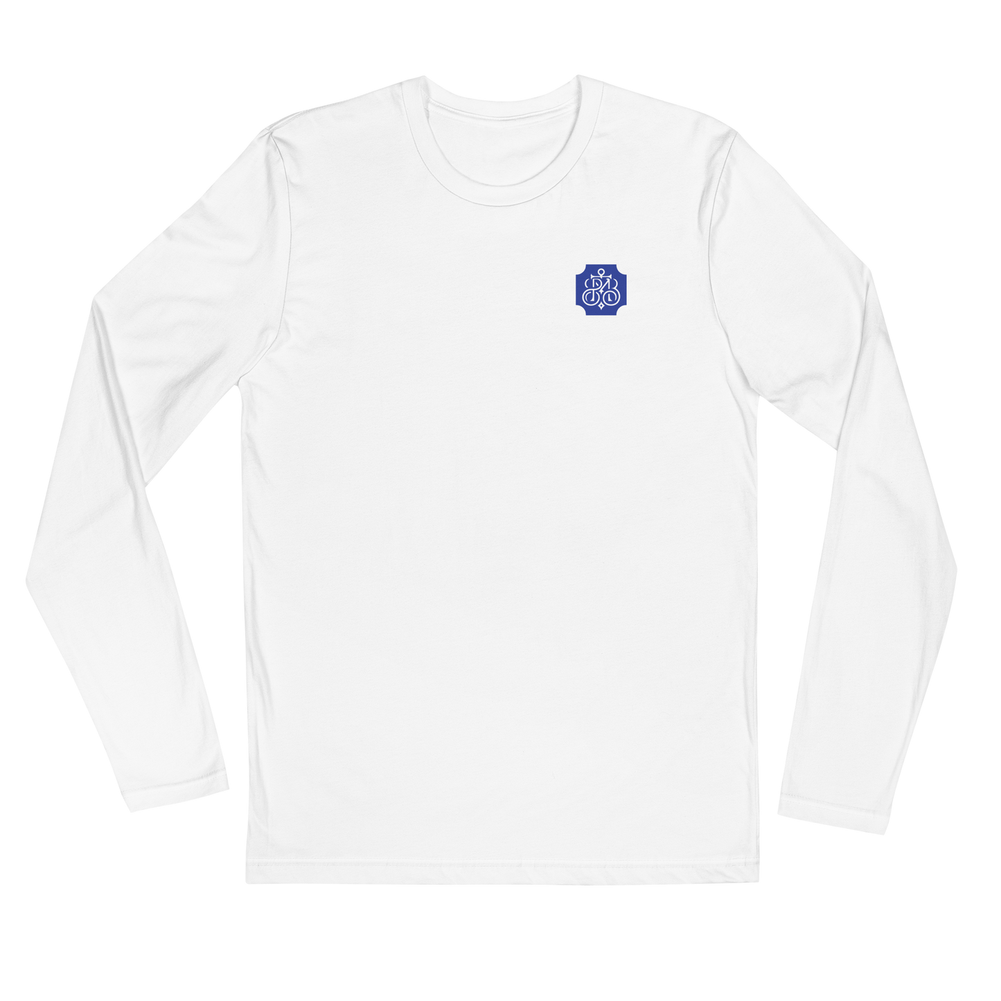 Men's Fitted Long-Sleeved Crew Shirt - Docks